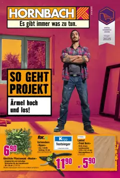 Vorschau des Merkblatts Aktionen vom Shop Hornbach gültig von 15.09.2025 bis 
