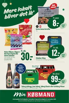 Eksempel på tilbudsavis Tilbudsavis fra butik Min Købmand gyldig fra 07/11/2025