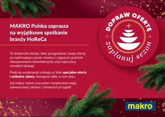 Pogląd gazetki "Zaproszenie na wydarzenie Dopraw ofertę Wrocław" ze sklepu Makro ważnej od 29.10.2025