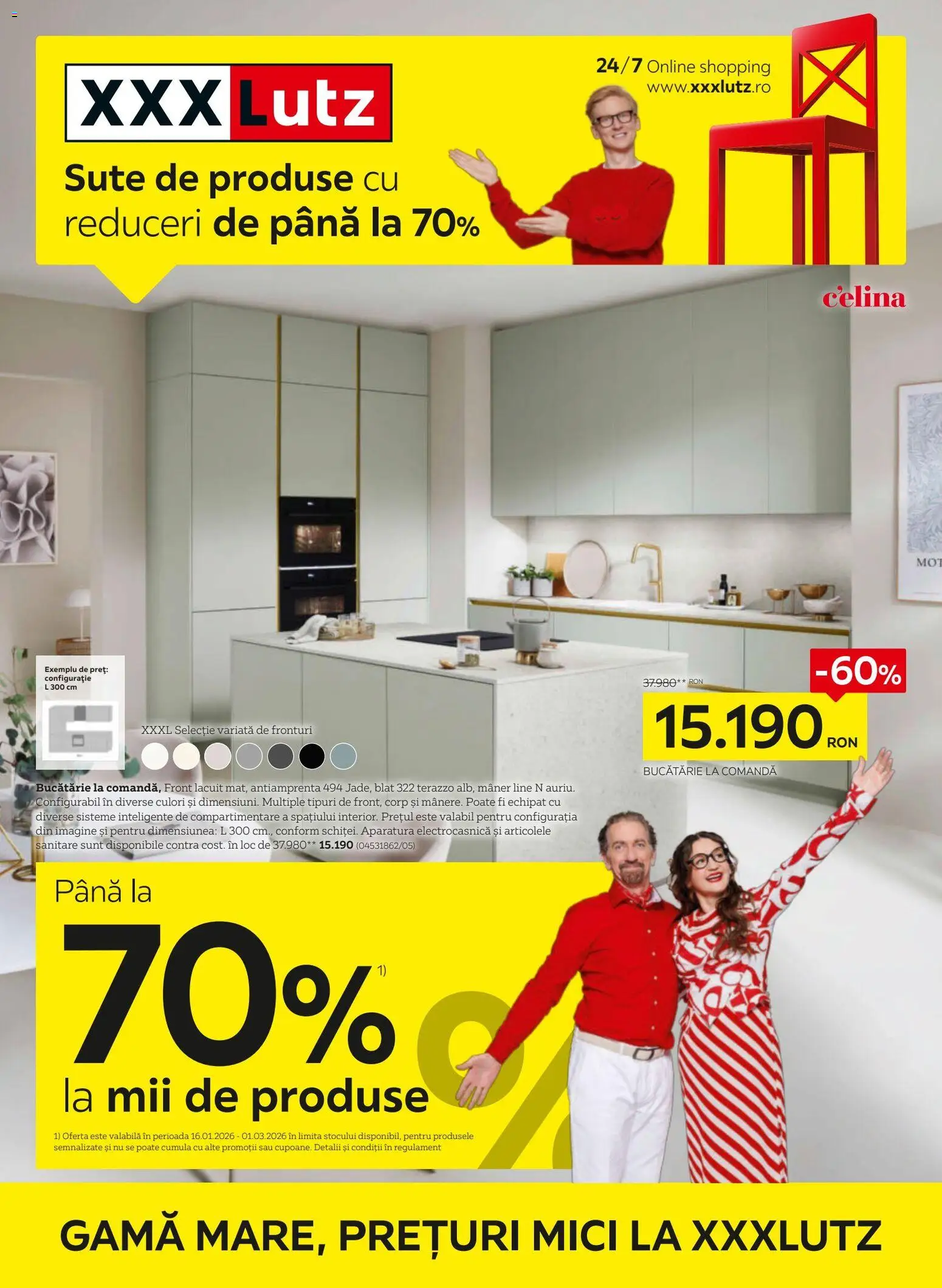 Previzualizarea de cataloage: XXXLutz Catalog - Ianuarie valabil de la 19.01.2026 - Mici, Bucătărie, Mâner