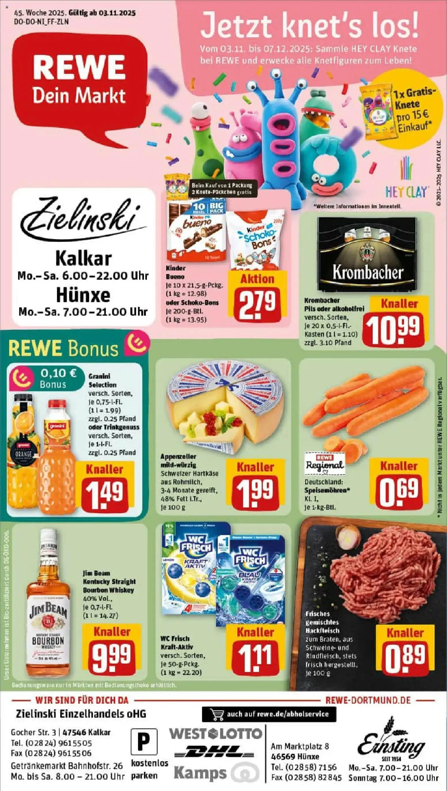 Vorschau von dem Prospekt des Geschäftes Rewe, gültig ab dem 02.11.2025