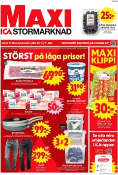 Förhandsgranska reklamblad Malmö från butik ICA Maxi gäller från 08/09/2025