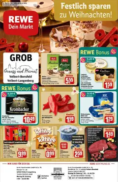 Vorschau von dem Prospekt des Geschäftes Rewe, gültig ab dem 15.12.2025