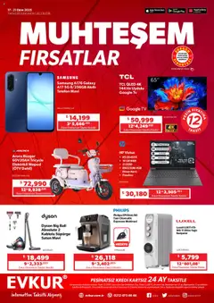 Evkur Muhteşem Fırsatlar 17.10.2025 - Broşürünün önizlemesi