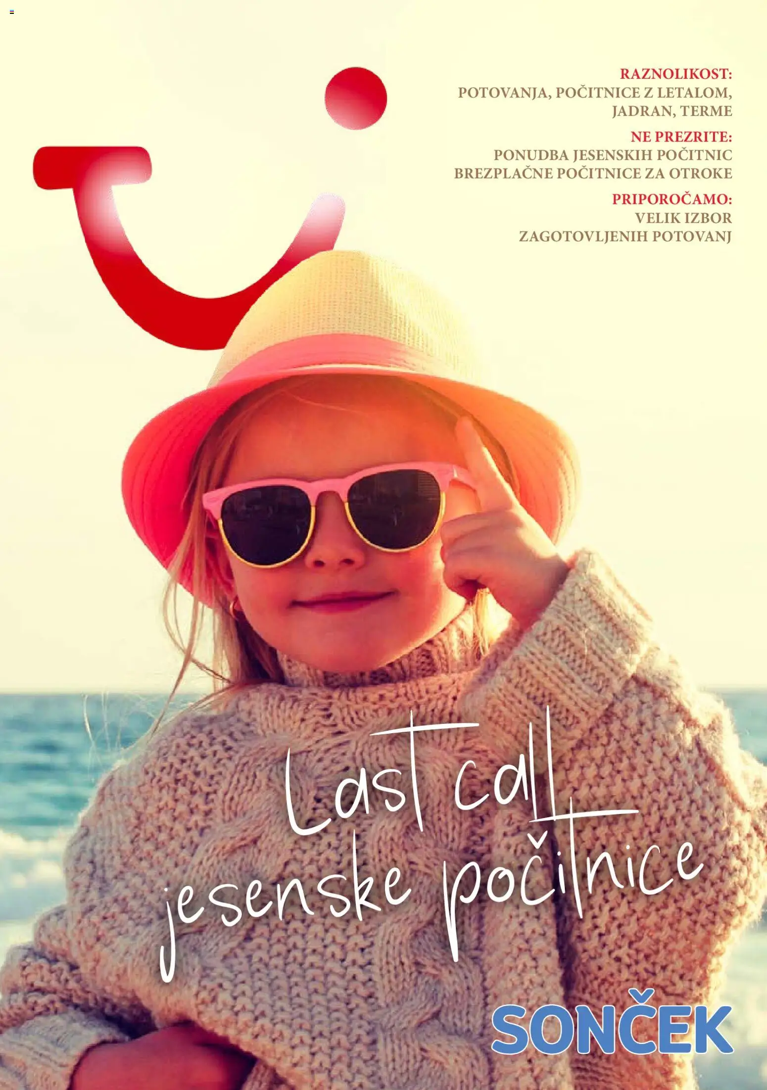 Sonček Katalog jesenske počitnice od 02.10.2025 - aktualna ponudba - stran 1