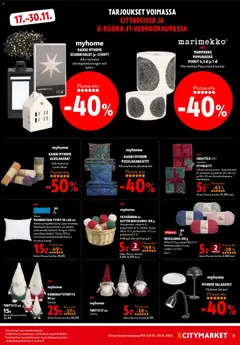 Kaupan K-Citymarket Black Friday esikatselu, voimassa 17/11/2025 | Sivu: 9