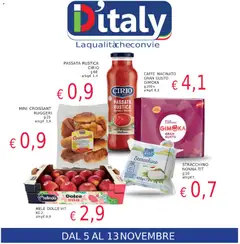 Anteprima dell'opuscolo Volantino D'Italy dal negozio Coal valido da 05/11/2025