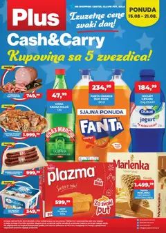 Pregled Plus Cash & Carry kataloga - važi od 15.08.2025