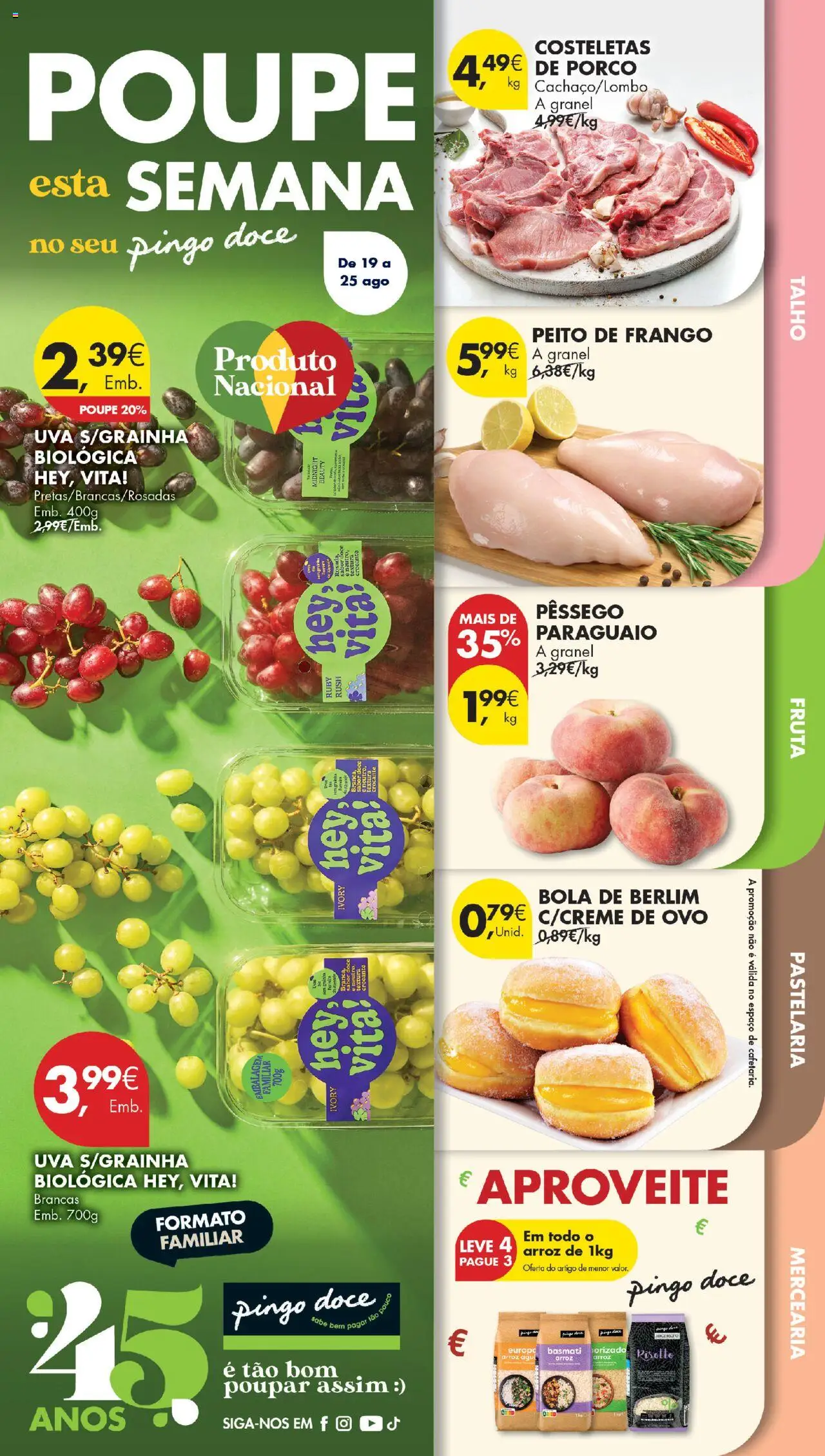 Pingo Doce Folheto de 19/08/2025 - catálogo esta semana - página 1