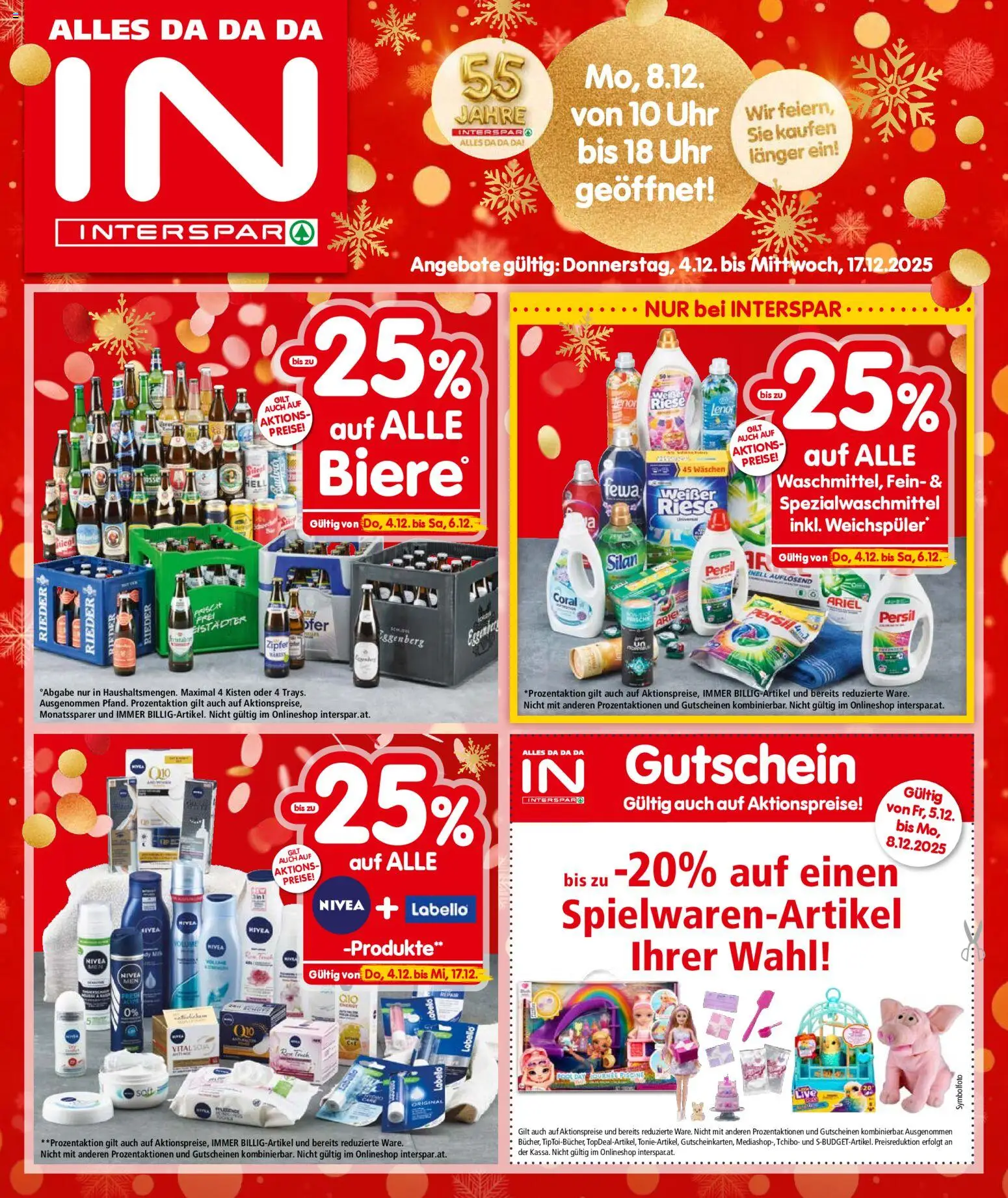 Vorschau der Angebote: Interspar Oberösterreich gültig ab 04.12.2025