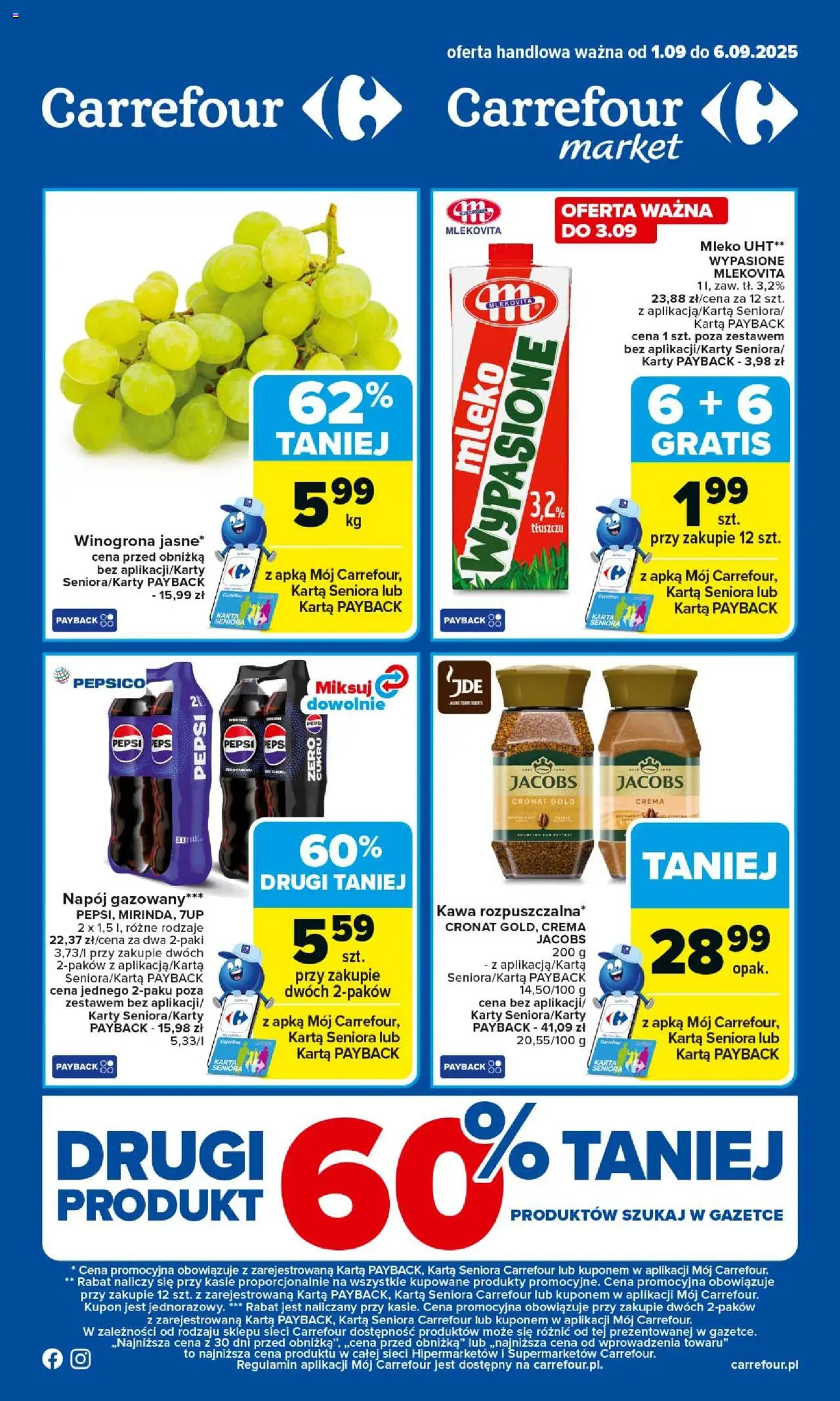 Carrefour Gazetka od 01.09.2025 - Nowa Gazetka - Numer strony 1