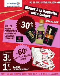 Prévisualisation de Catalogue de la semaine 7 du magasin E.Leclerc formulaire valide 10/02/2026