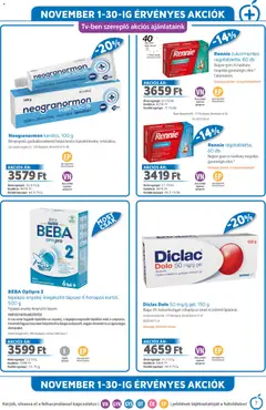 Alma Gyógyszertárak - Akciós újság Alma Gyógyszertárak megtekintése, amely érvényes 2025.11.01.-től | Oldal: 7