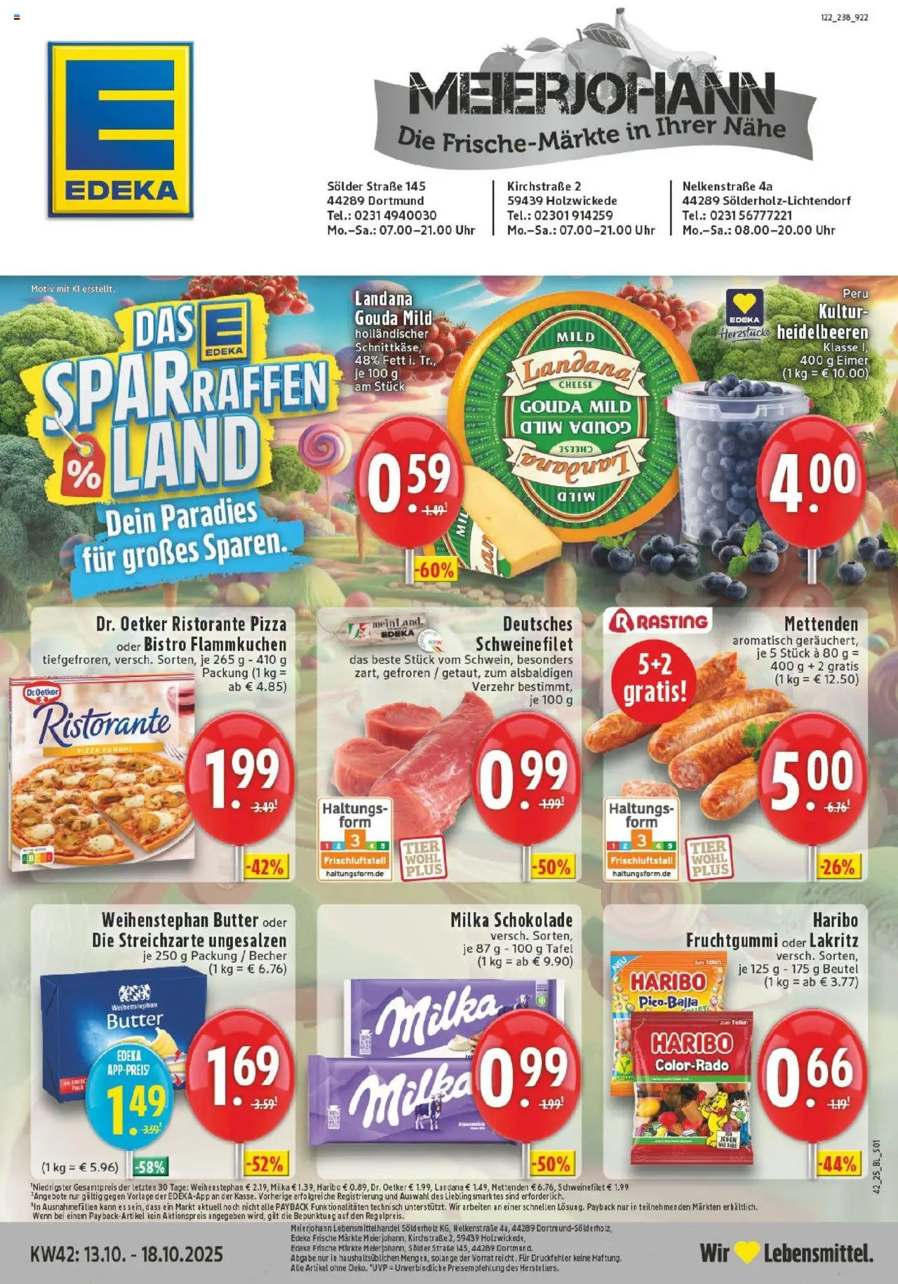 EDEKA Prospekt ab 13.10.2025 - Prospekt Dortmund-Sölde Online