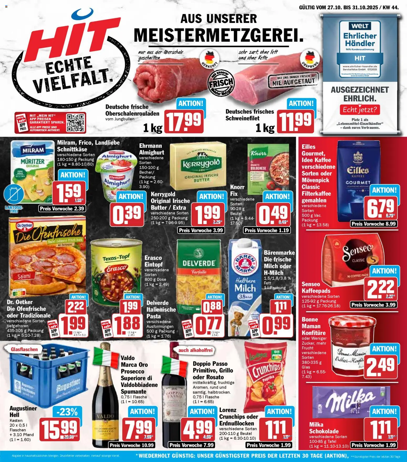 HIT Prospekt ab 27.10.2025 nächste Woche > Bayern