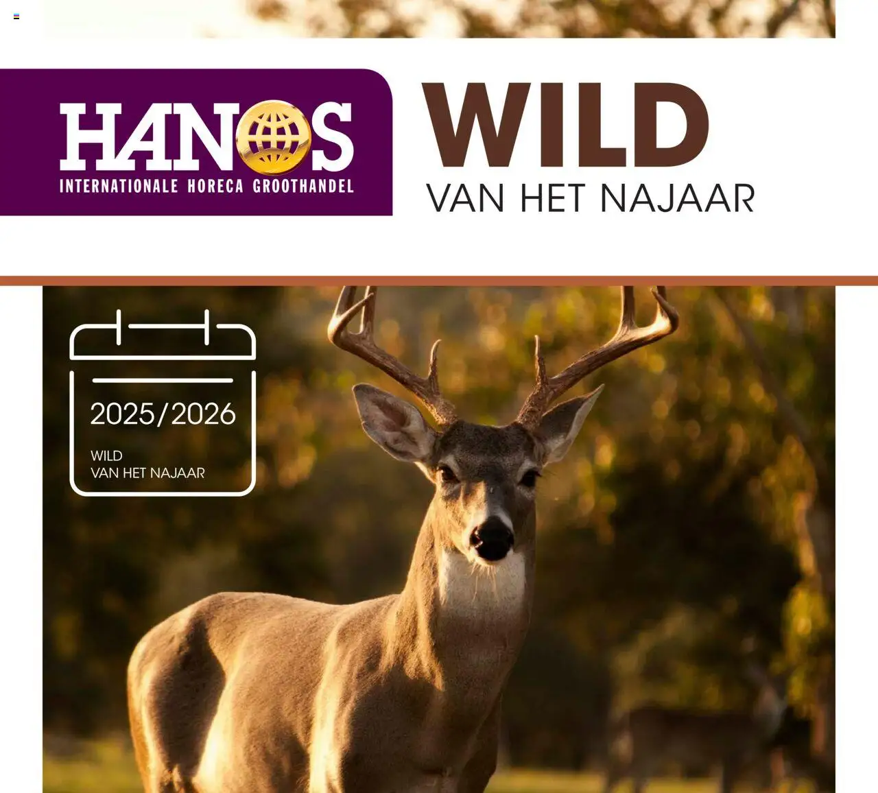 Hanos shop Wildbrochure 2025/2026 geldig vanaf 05-10-2025 - Paginanummer 1