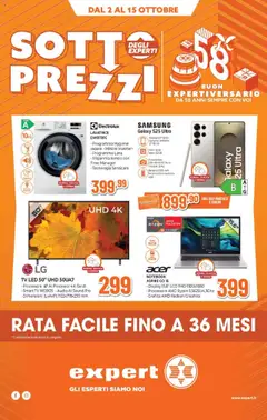 Anteprima dell'opuscolo Volantino Napoli dal negozio Expert valido da 02/10/2025
