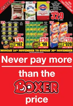 Preview of Boxer flyer valid from 24/11/2025