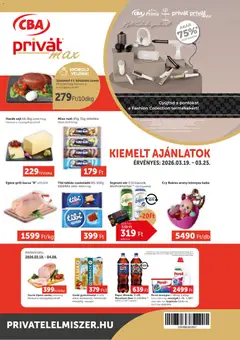 PRIVÁT - PRIVÁT Aktuális szórólap MAX megtekintése, amely érvényes 2026.03.19.-től