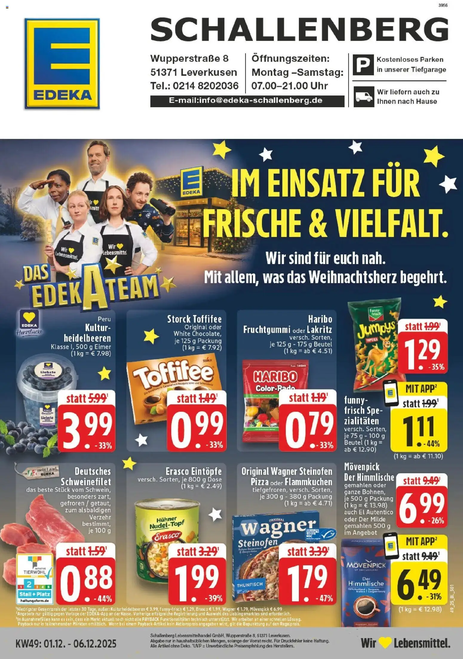 Vorschau von dem Prospekt des Geschäftes Edeka, gültig ab dem 30.11.2025
