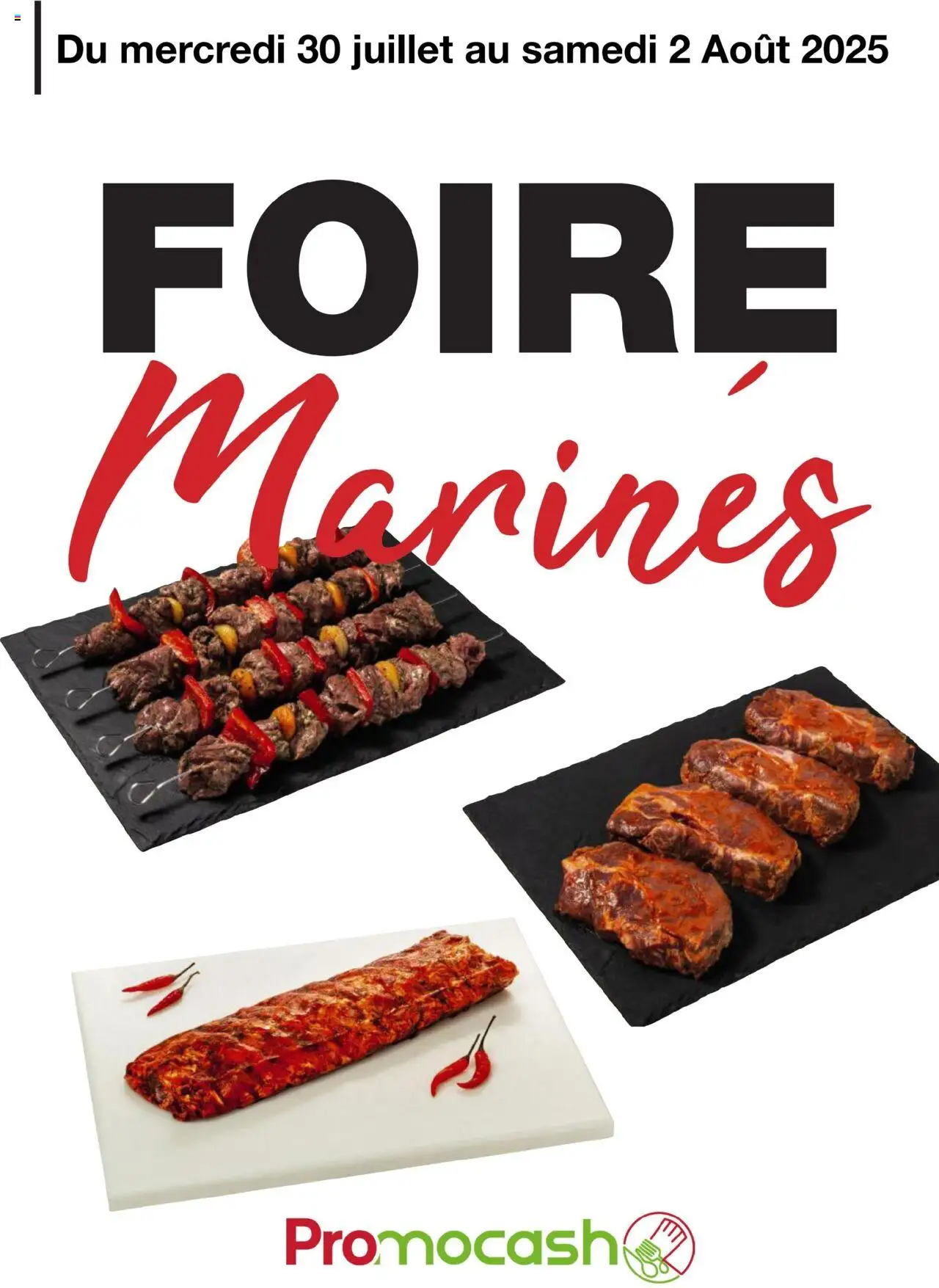 Foire-marines du 30 juil au 2 août de la boutique Promocash valable du 30/07/2025 - Page numéro 1