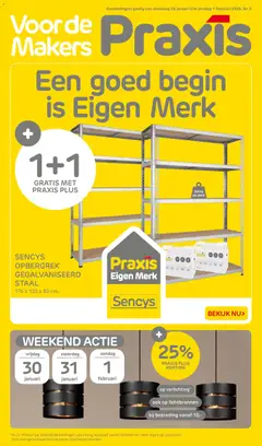 Voorbeeld van Folder van winkel Praxis geldig vanaf 26-01-2026