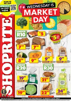 Preview of Shoprite flyer valid from 18/03/2026