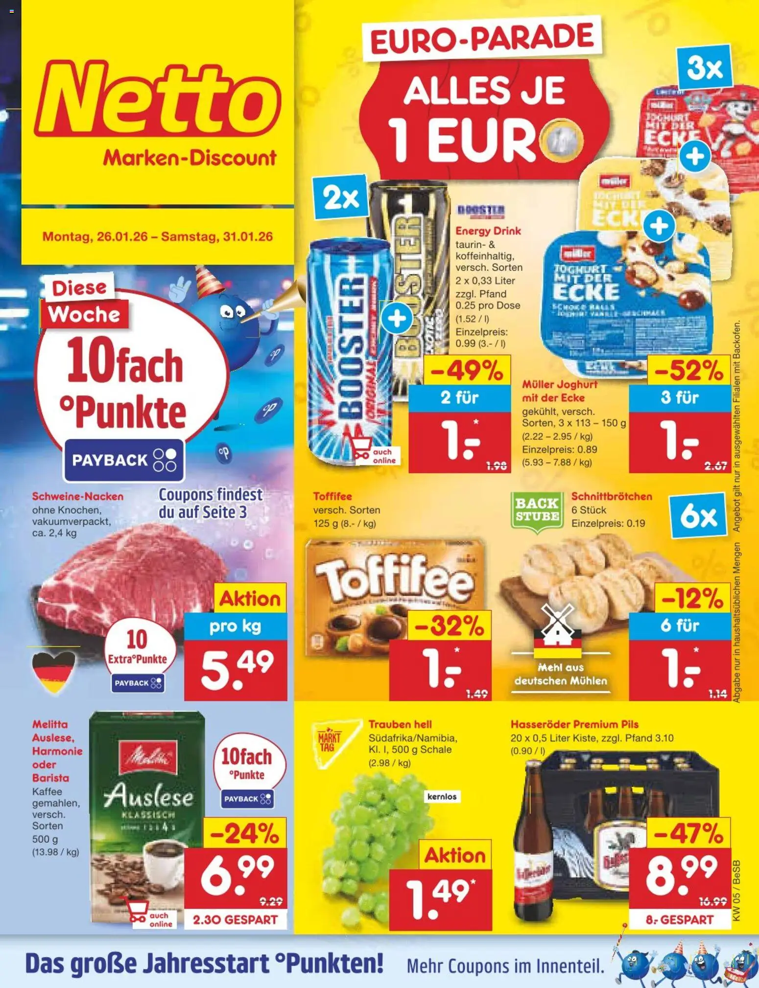 Vorschau von dem Prospekt des Geschäftes Netto Marken-Discount, gültig ab dem 26.01.2026
