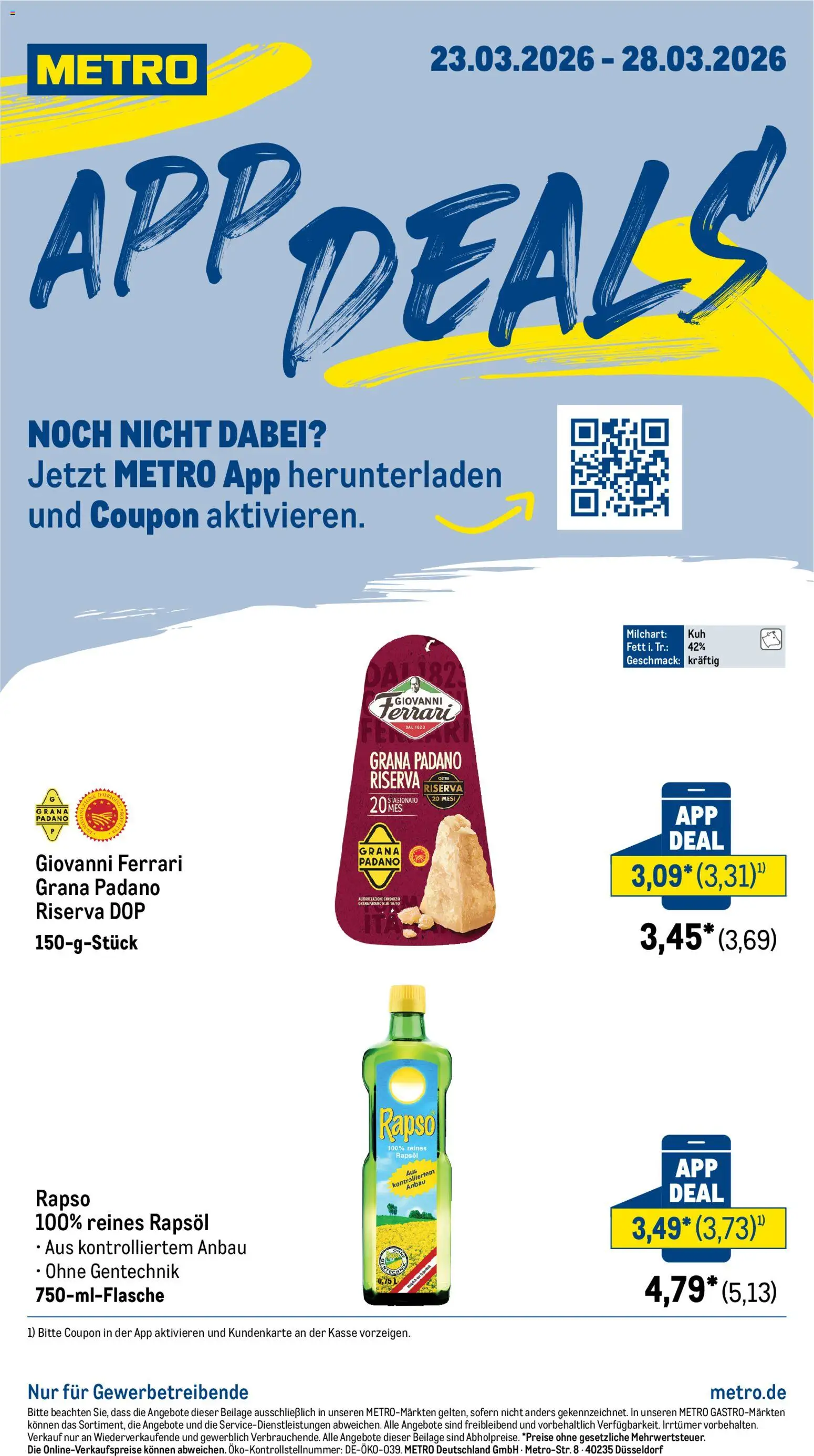 Vorschau von dem Prospekt des Geschäftes Metro, gültig ab dem 23.03.2026