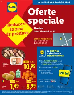 Previzualizarea de cataloage: Lidl Catalog - Oradea valabil de la 11.09.2025