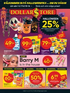 Förhandsgranska reklamblad Aktuella reklamblad Dollar Store från butik Dollar Store gäller från 27/10/2025