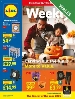 Preview of Lidl Lidl Weekly Wales valid from 02/10/2025
