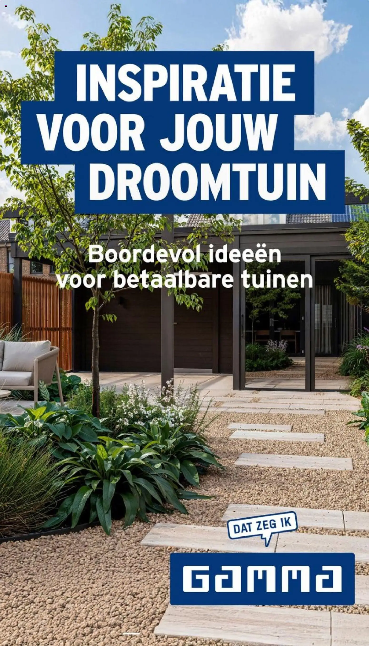 Voorbeeld van Tuin inspiratie van winkel GAMMA geldig vanaf 26-02-2026