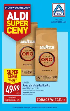 Pogląd gazetki "Super sobota w ALDI 20.09" ze sklepu Aldi ważnej od 19.09.2025