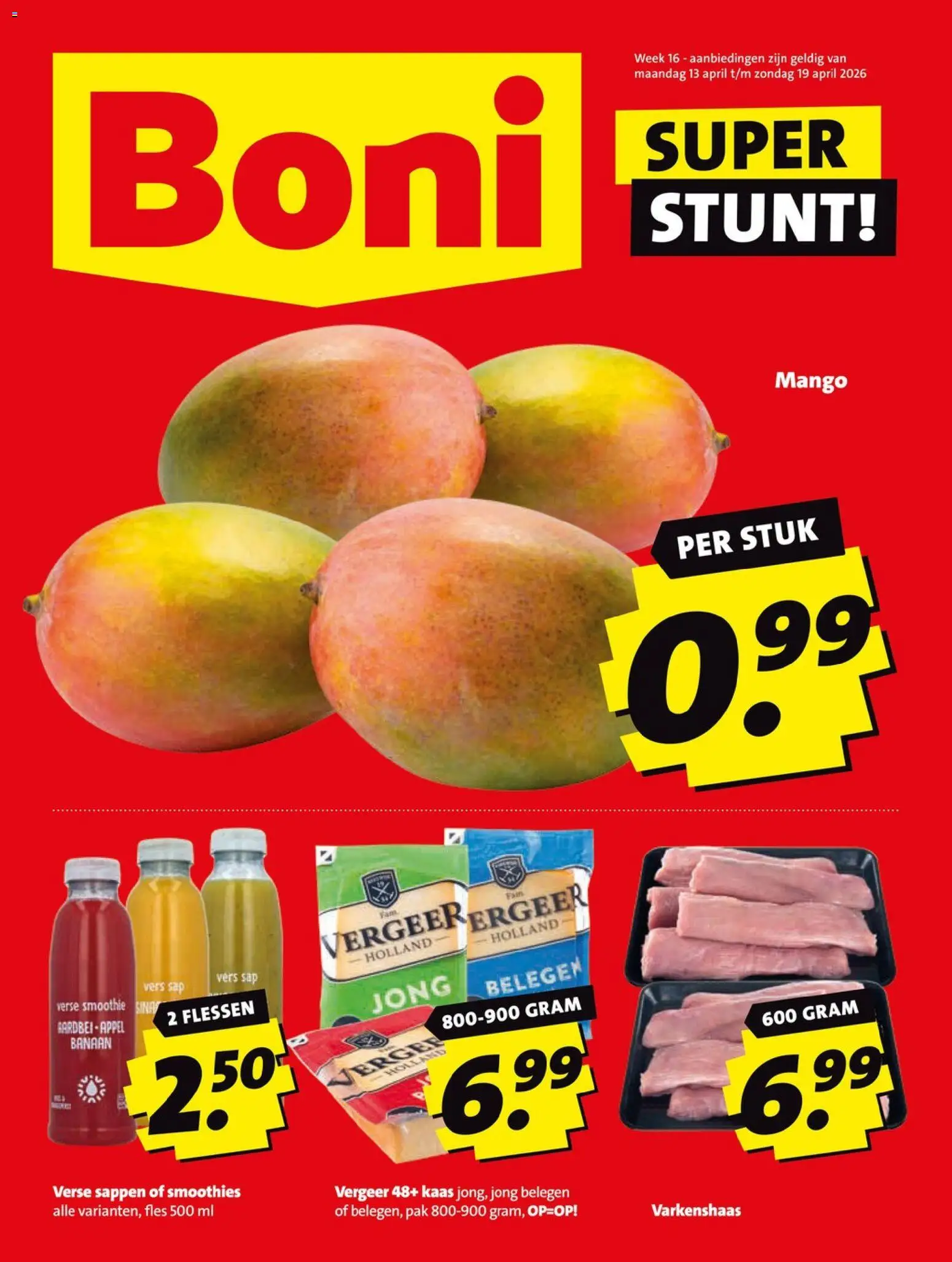 Voorbeeld van Boni folder week 16 van winkel Boni geldig vanaf 13-04-2026
