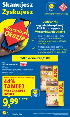 Pogląd gazetki "Gazetka" ze sklepu Lidl ważnej od 15.09.2025