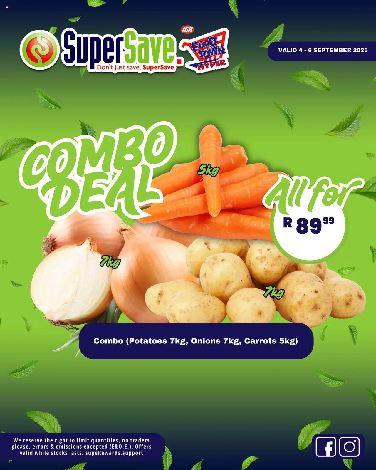 Super Save Produce Specials from 04/09 - 06/09/2025 > Promotions