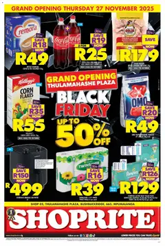 Preview of Shoprite flyer valid from 27/11/2025