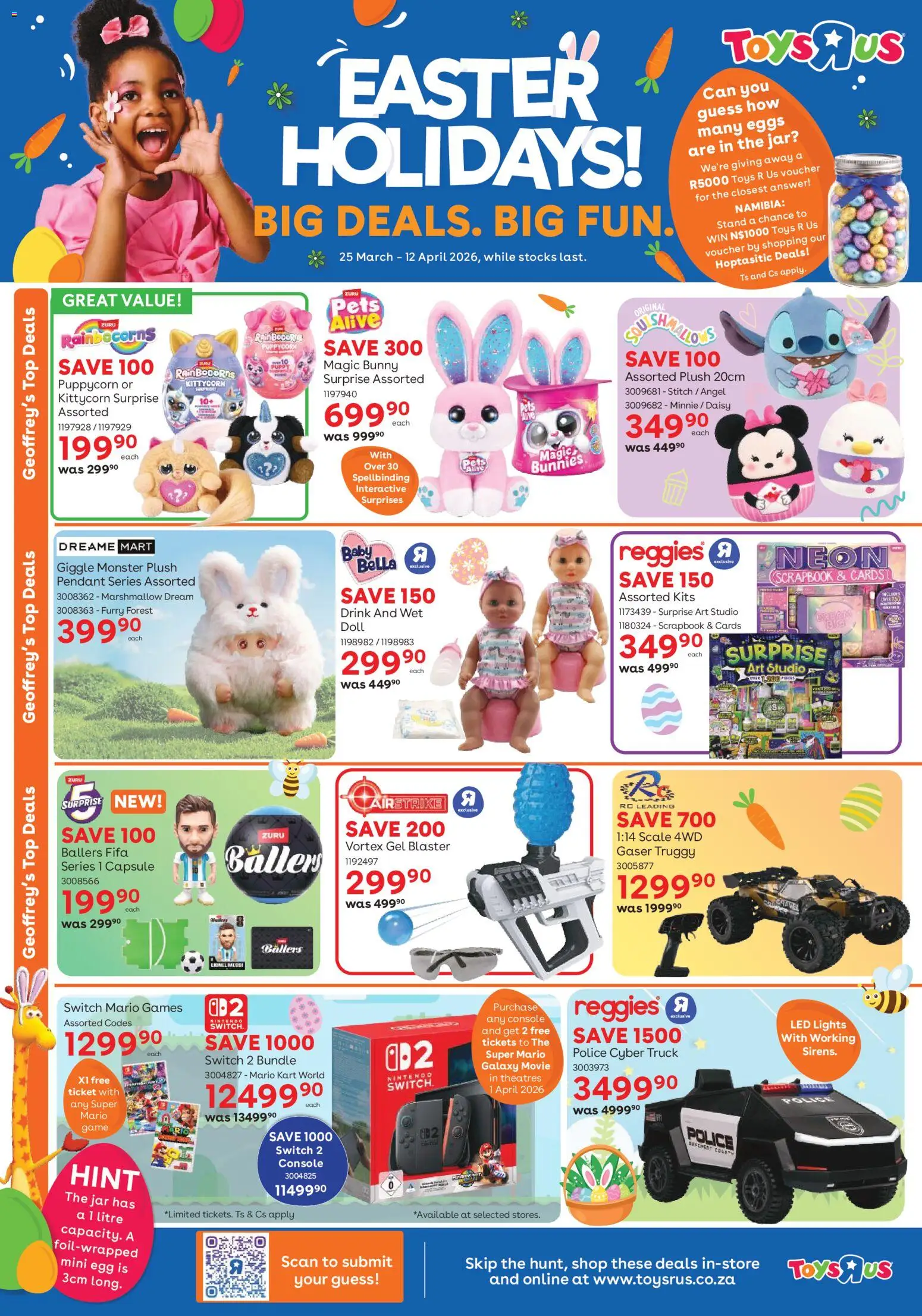 Preview of Toys R Us flyer valid from 25/03/2026