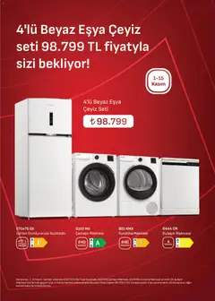 Arçelik Katalog 01.11.2025 - Broşürünün önizlemesi | Strana: 3