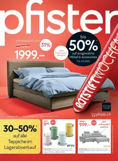 Vorschau des Merkblatts Prospekt Rotstift 2.5 DE vom Shop Pfister gültig von 17.06.2025 bis 11.08.2025