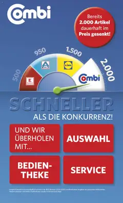 Vorschau von dem Prospekt des Geschäftes Combi, gültig ab dem 06.06.2025