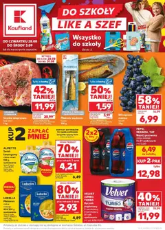 Pogląd gazetki "Nowa gazetka" ze sklepu Kaufland ważnej od 28.08.2025