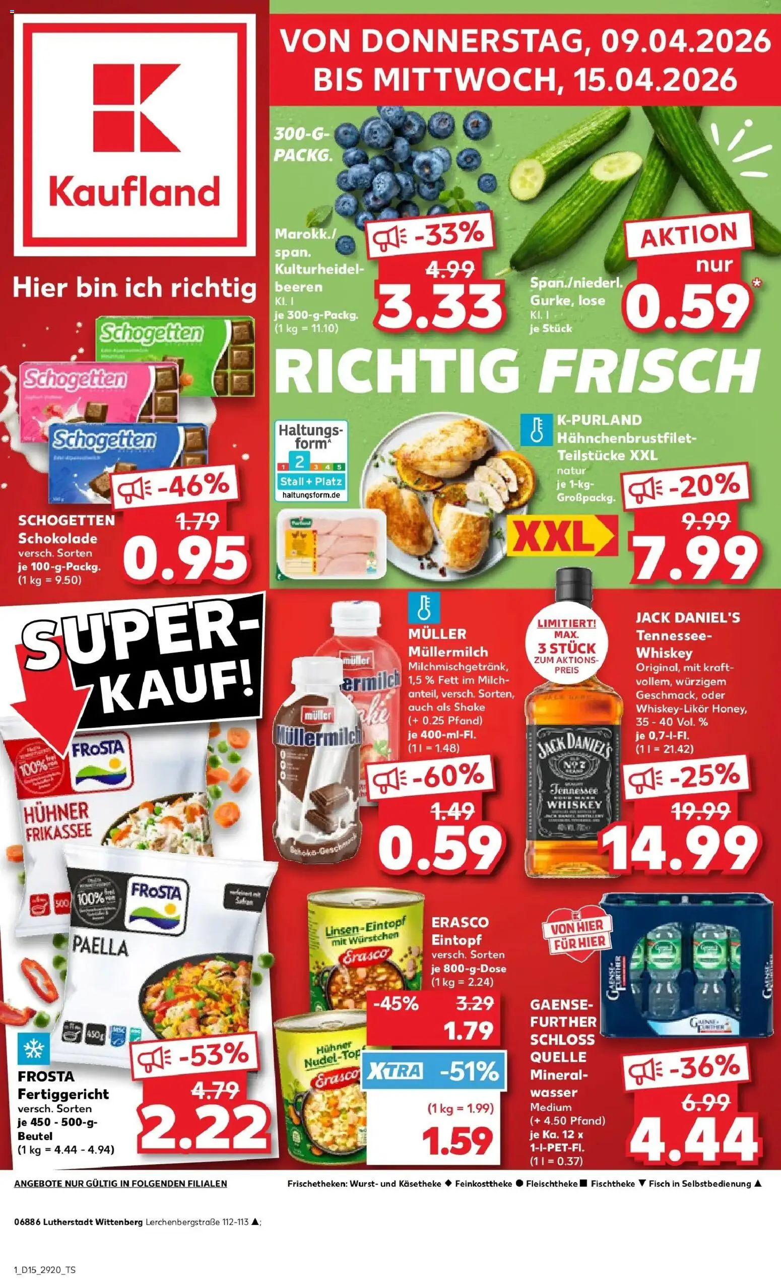 Vorschau von dem Prospekt des Geschäftes Kaufland, gültig ab dem 08.04.2026