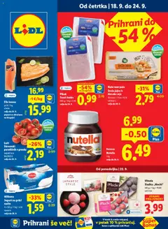 Predogled kataloga iz trgovine Lidl veljaven od 18.09.2025