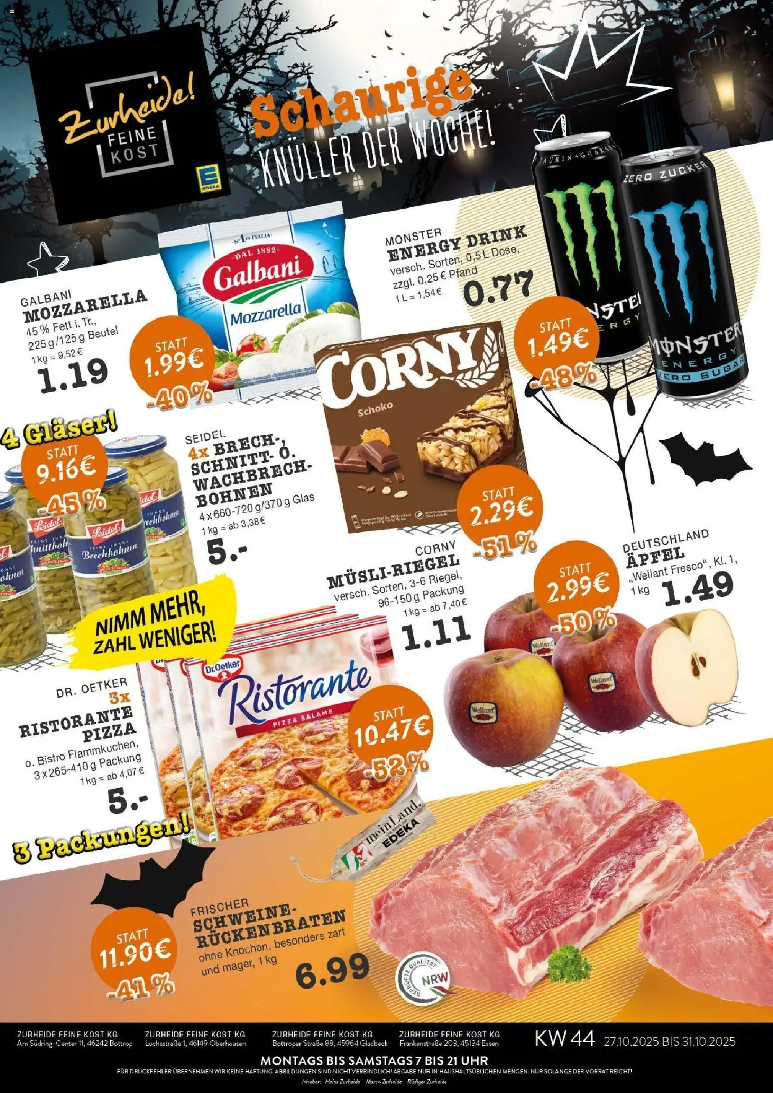 Vorschau von dem Prospekt des Geschäftes Edeka, gültig ab dem 26.10.2025