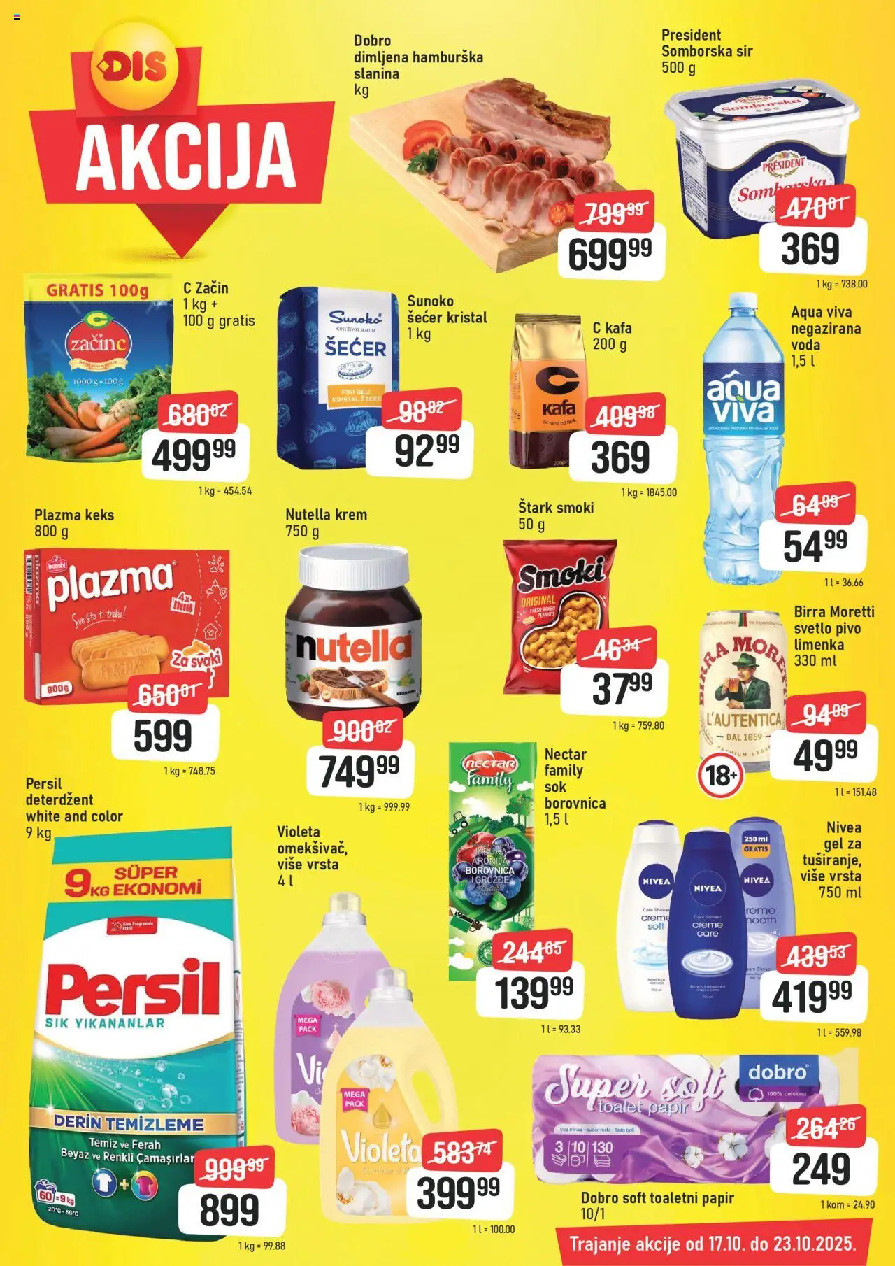 Super DIS katalog važi od 17.10.2025 - stranica 1