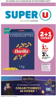 Prévisualisation de Catalogue du magasin Super U formulaire valide 18/11/2025