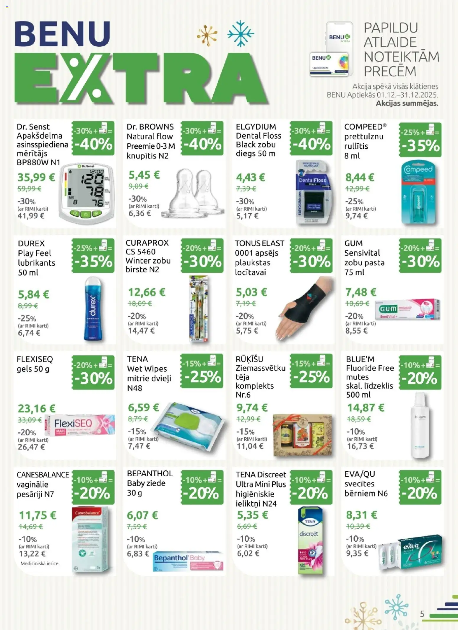Skatīt BENU akciju bukletu, derīgs no 2025.12.01