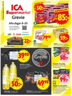 Förhandsgranska reklamblad Grevie från butik ICA Supermarket gäller från 03/11/2025